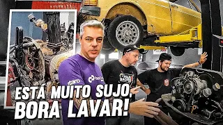 Reação da Galera ao ver????BRASILIA MAIS NOJENTA DO MUNDO!?????LAVANDO MOTOR VOCÊ NÃO ACREDITA O QUE SAIU