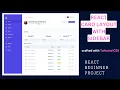 React Project How to create React Admin Dashboard with Sidebar For beginners