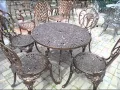 Cast Iron Garden Furniture I Cast Iron Metal Garden Furniture