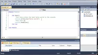 Visual Basic Tutorial 6 Comments And Whitespace