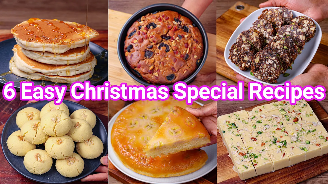 Christmas Special Recipes - Quick & Easy Snacks & Desserts   Cakes, Cookies & Desserts for Christmas