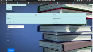Project 1 Web application using Bootstrap4