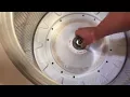OL error code on Whirlpool Cabrio washer after bearing change