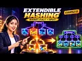 Extendible Hashing Example 02 in Tamil