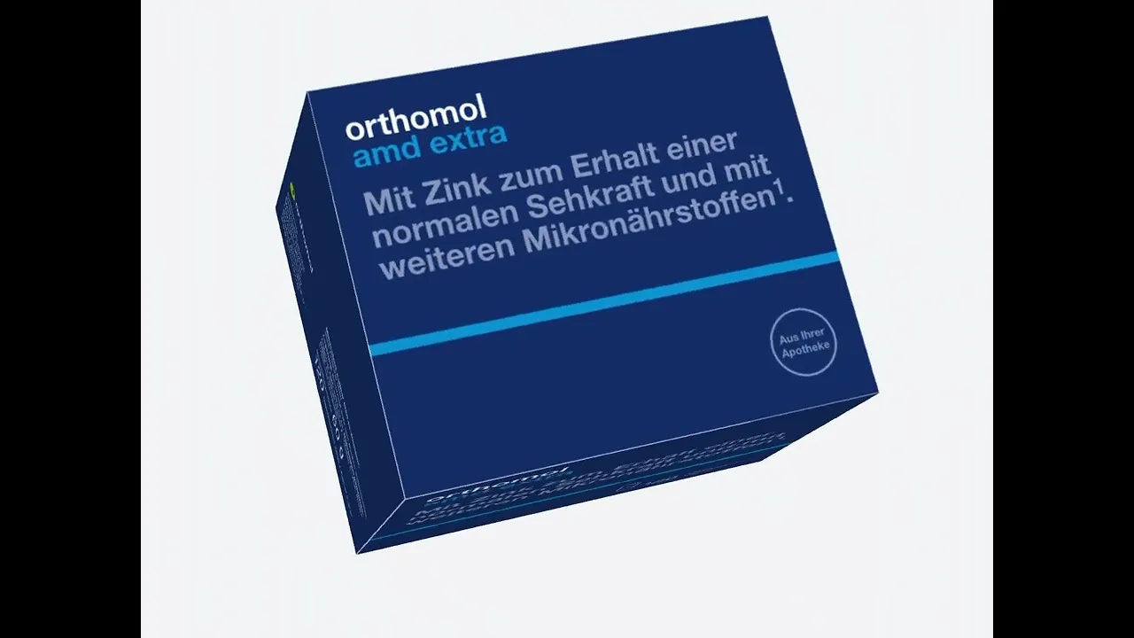 Orthomol AMD Extra Eye Support Capsules – 120 Capsules