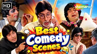 Best Comedy Scenes Of Amitabh Bachchan | Amar Akbar Anthony, Namak Halaal, Hum Kisise Kum Naheen