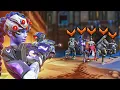 1 BUFFED Top 500 WIDOWMAKER vs 5 Bronze Players - Who wins Overwatch 2