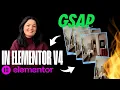 GSAP CARD STACKING ON SCROLL BUILT WITH ELEMENTOR V4 - MINI MASTERCLASS IN CLASSES