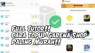 Cara Terbaru Isi Cash PB Garena via Pulsa Handphone. 