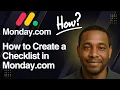 How to Create a Checklist in Monday com - Step-by-Step Guide 2025