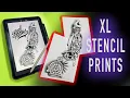 HowTo print extra large stencils with an iPad