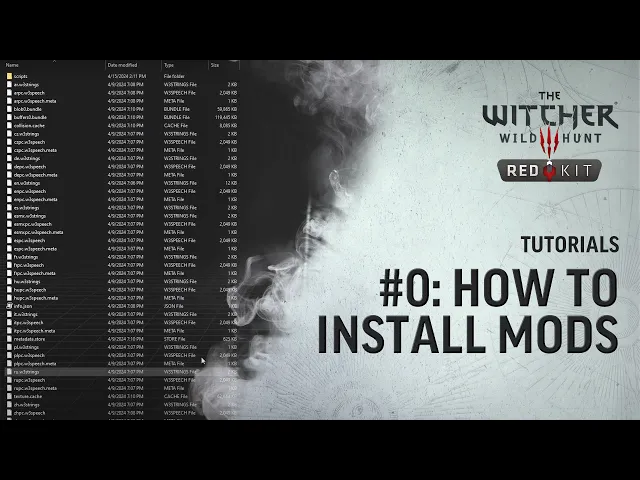 The Witcher 3 REDkit — Tutorial #0: How to install mods