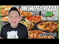 CHEAP Italian Pizza Buffets on International Drive Orlando Near Disney