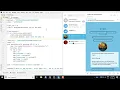 Send Message to telegram user with python script