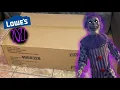 NEW 2022 UNBOXING Lowes Haunted Living 8ft Life Size Stitches the Clown Halloween Animatronic