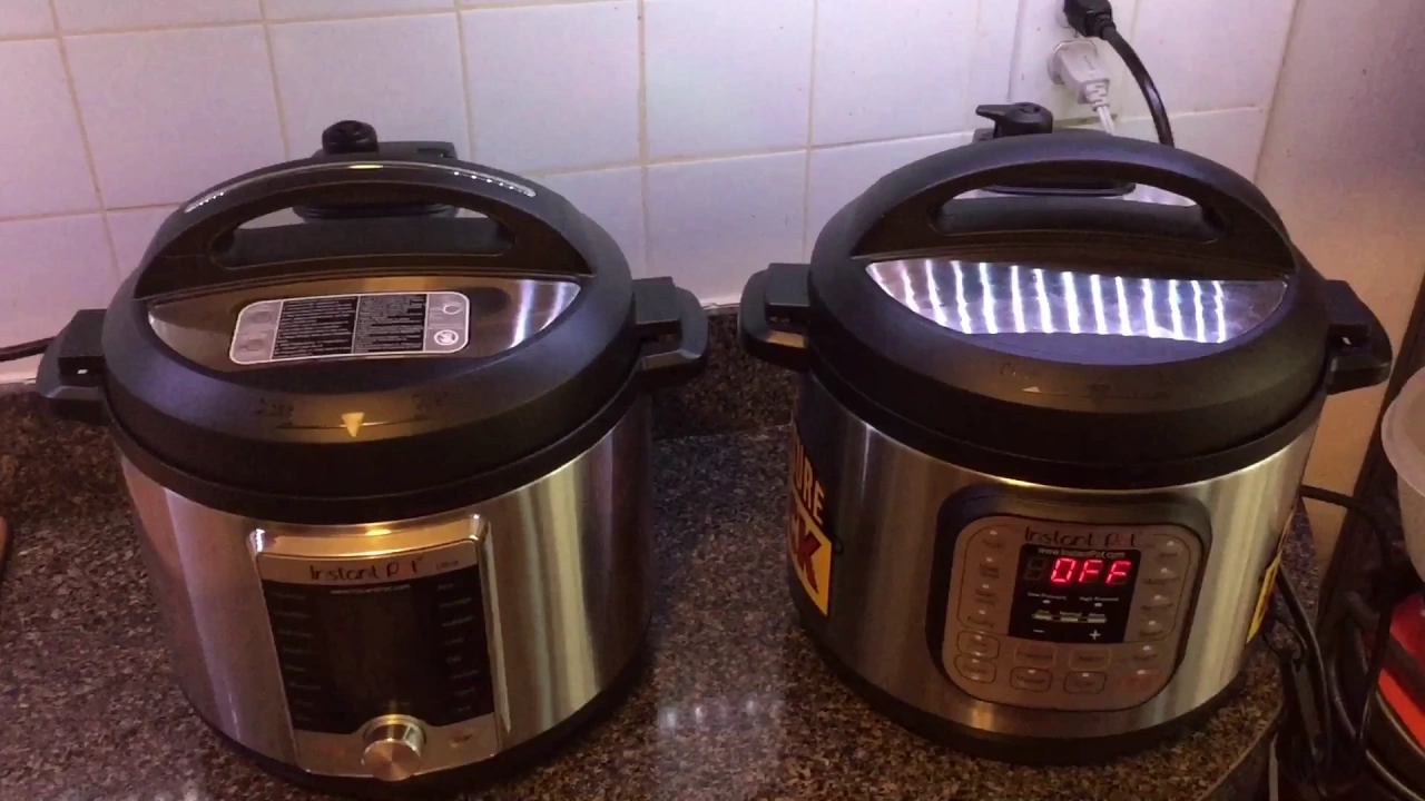 Instant Pot Ultra vs Instant Pot Duo