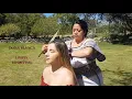 DONA BLANCA - LIMPIA MASSAGE HAIR PULLING SPIRITUAL CLEANSING CUENCA ASMR