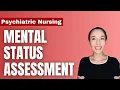 Mental Status Assessment