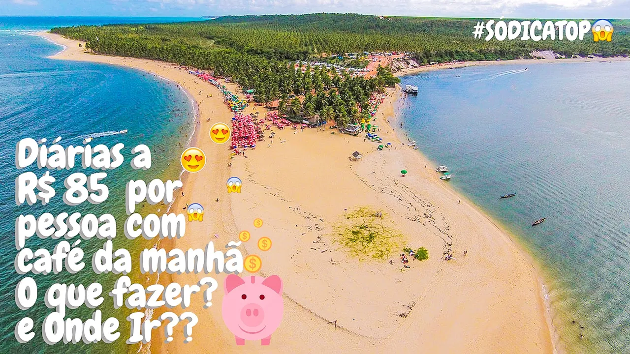 Melhores e mais baratas pousadas na praia do Gunga/Barra de São Miguel - AL