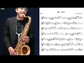 Lagu My Love (transcription \u0026 solo) for saxophone