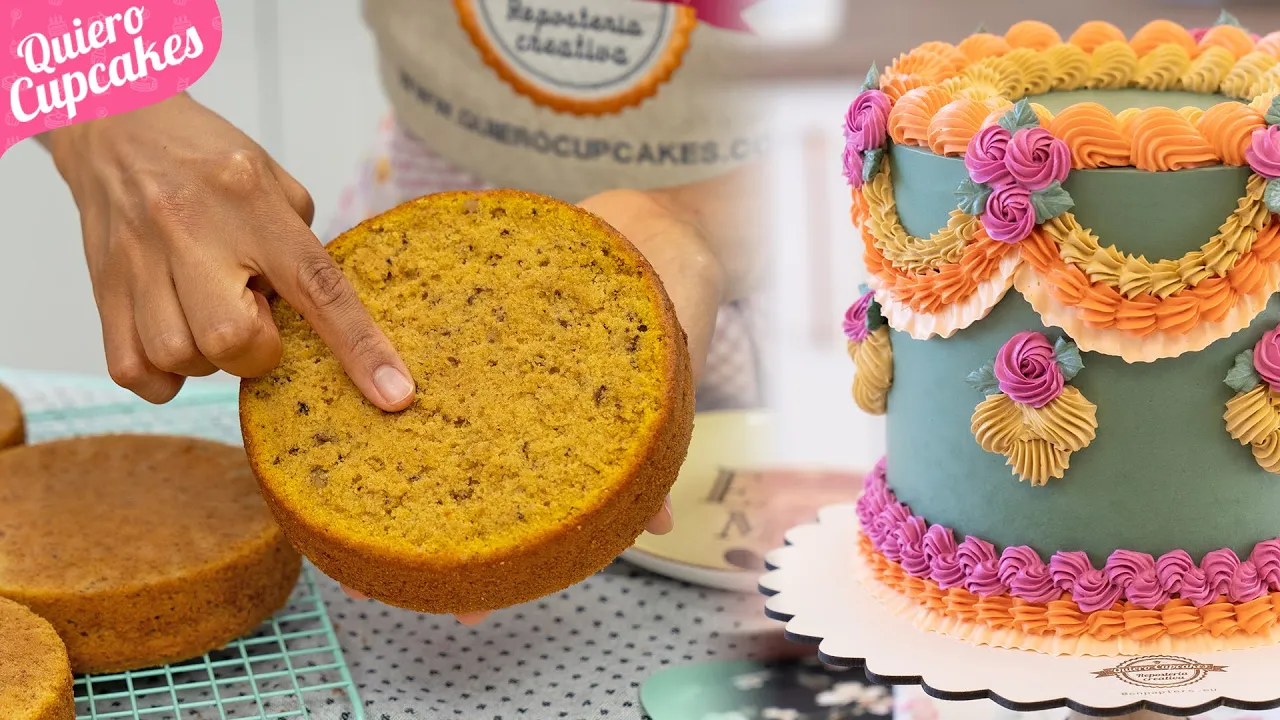 BIZCOCHO DE CALABAZA O ZAPALLO    TIP PARA HACER EL PUR EXPRS   QUIERO CUPCAKES