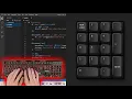 ASMR Programming - Keyboard Keys UI Design Using HTML CSS JavaScript