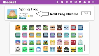 There Is A Spring Frog In Blooket