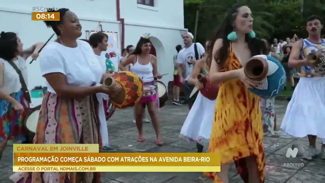 Abertura do carnaval de Joinville acontece neste fim de semana