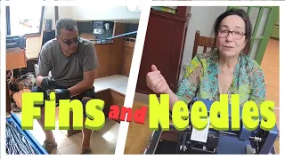 Fins and Needles, Wind over Water, Episode 144 #sailrite #sewingcanvas #LSZ1