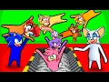 Download Lagu SONIC vs 10 CRAZY FAN GIRLS In Gang Beasts...
