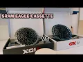 SRAM GX CASSETTE EAGLE vs SRAM X01 CASSETTE EAGLE WEIGHT