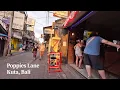 Download Lagu Poppies Lane 1 \u0026 2 Kuta Bali Situation Today | Walking Tour Bali Update 2025