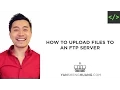 How to Upload Files to an FTP Server Web Hosting