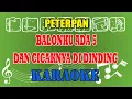 Download Lagu Balonku Ada Lima dan Cicaknya di Dinding Karaoke - Peterpan