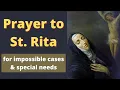 Download Lagu Prayer To St Rita for Impossible Cases \u0026 Special Needs