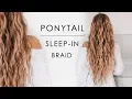 Sleep-in Ponytail Beachy Waves Hair Tutorial Shonagh Scott