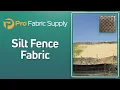 Silt Fence Fabric
