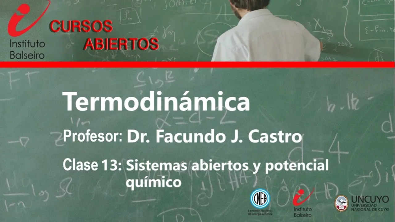 Termodinámica: Clase 13