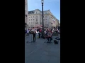 Yellow - Coldplay (Busking in Piccadilly Circus,London