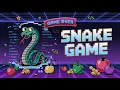 Classic Snake Game in JavaScript HTML CSS Vanilla JS