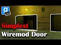 GMOD Simplest Wiremod Door Quick and Dirty Tutorial