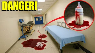 if you see this bloody baby bottle in a hospital run away fast its not safe 