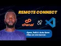 How to Connect Visual Studio Code to Cpanel Open Edit Save Files on live server FTP simple