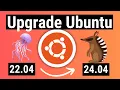 Upgrade from Ubuntu Linux 22 04 LTS to 24 04 LTS