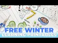 FREE WINTER PRINTABLES FOR KIDS by Totschooling