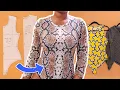 How To Sew THE PERFECT BODYSUIT Sewing Pattern Making Included 3 Styles - Kim Dave