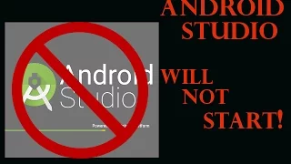 Android Studio Won t Start SOLVED java lang ClassNotFoundException