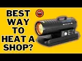 BILT HARD 85 000 BTU Forced Air Kerosene Diesel Heater How To Heat Your Workspace in the Winter