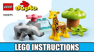 LEGO Instructions | Duplo | 10971 | Wild Animals of Africa