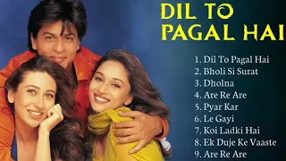 Dil To Pagal Hai Movie All Songs Audio Jukebox Shahrukh Khan Madhuri Dixit Karishma 